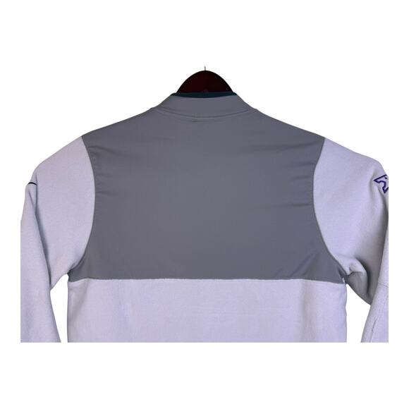 Nike Therma Victory 1/2 Zip Fleece Large TCU Frogs Logo Golf DA2921-025 Gray - Picture 7 of 16